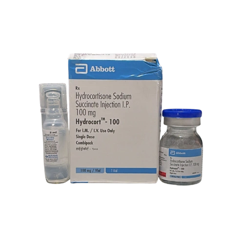 Hydrocortisone Sodium Succinate 100mg Injection > Injectables