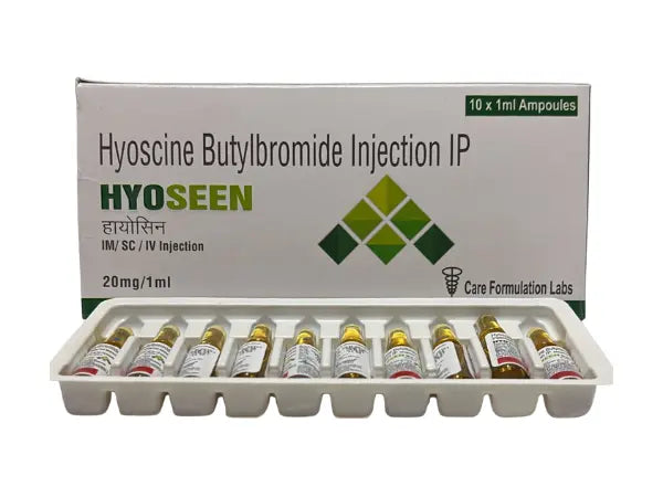Hyoscine Butylbromide 20mg Injection > Injectables