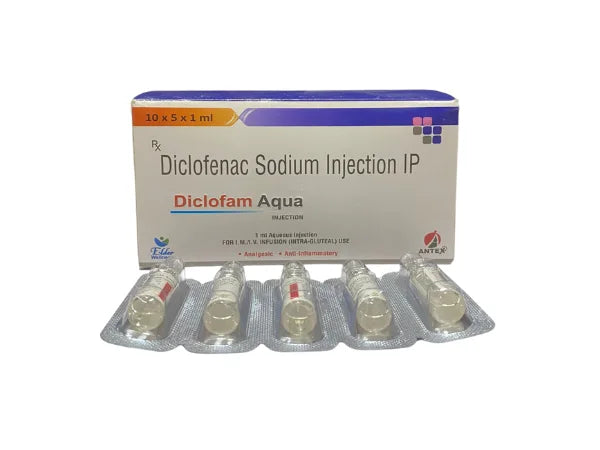 Diclofenac Sodium 25mg Injection > Injectables