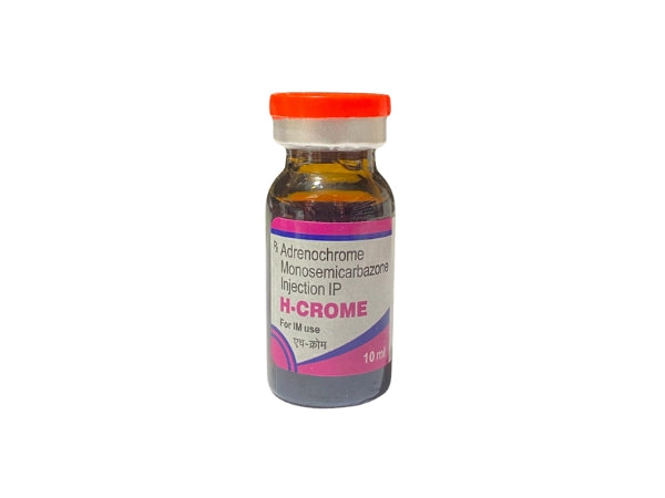 Adrenochrome Mono-Semicarbazone 5mg and Chlorocresol 0.2 w/v Injection > Injectables