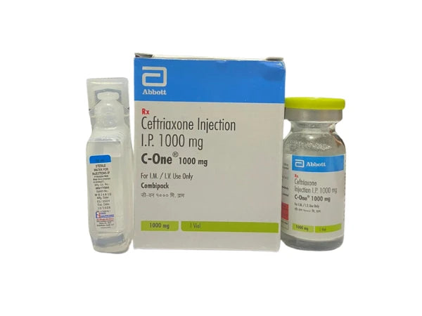 Ceftriaxone 1000mg Injection > Injectables