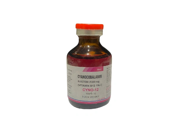Cyanocobalamin 500mcg Injection > Injectables
