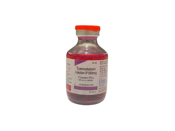 Cyanocobalamin 500mcg Injection > Injectables