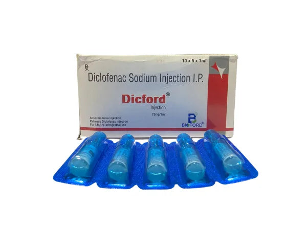 Diclofenac Sodium 25mg Injection > Injectables