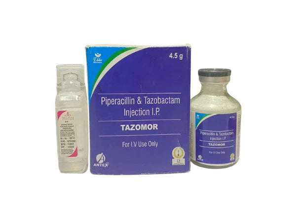 Piperacillin 4000mg + Tazobactam 500mg Injection > Injectables