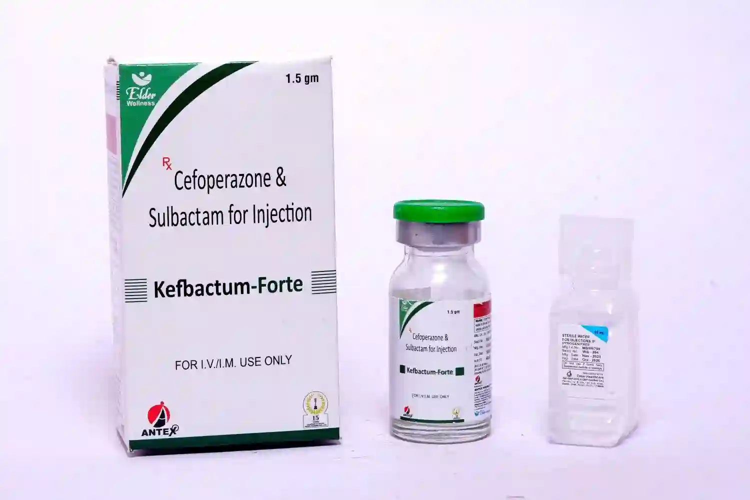 Ceftriaxone 1000mg + Sulbactam 500mg Injection > Injectables