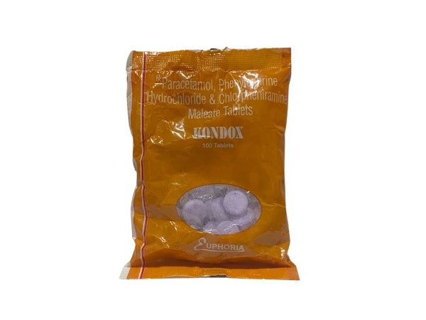 Anti-cold - Paracetamol 500mg , Chlorpheniramine Maleate 2mg and Phenyleprine Hydrochloride 5mg > Loose Pack