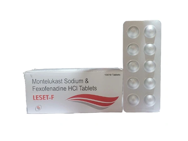 Montelukast Sodium10mg and  Fexofenadine HCL 120mg Tablet > Strip Medicine