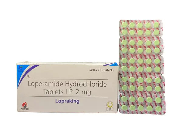 Loperamide Hcl 2mg > Strip Medicine