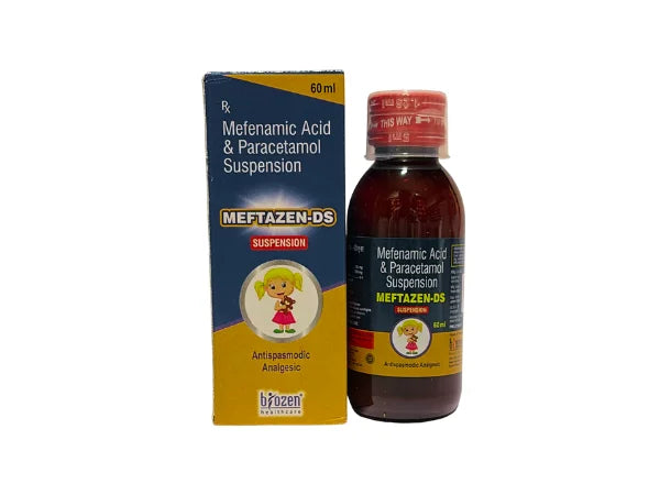 Paracetamol 162.5mg , Mefenamic 100mg Syrup > Syrups & Solutions