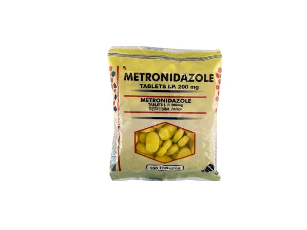 Metronidazole I.P. 200 mg > Loose Pack