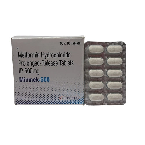 Metformin HCL (SR) 500mg > Strip Medicine