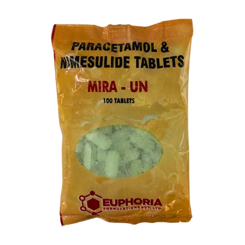 Nimesulide 100mg and Paracetamol 325mg > Loose Pack