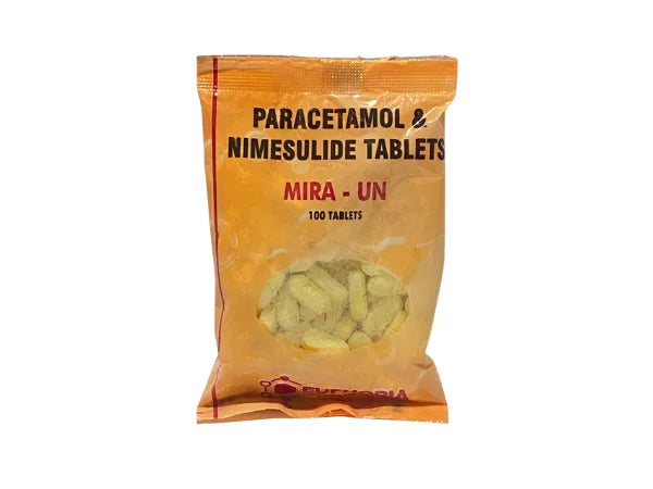 Nimesulide 100mg and Paracetamol 325mg > Loose Pack