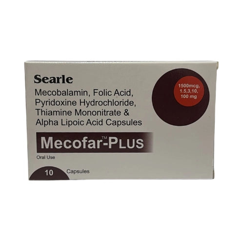 Methylcobalamin 1500mcg , Alpha  Lipoic Acid 200mcg, Biotin 30mcg, Pyridoxine 3mg and Folic Acid 1500mcg Capsules > Strip Medicine