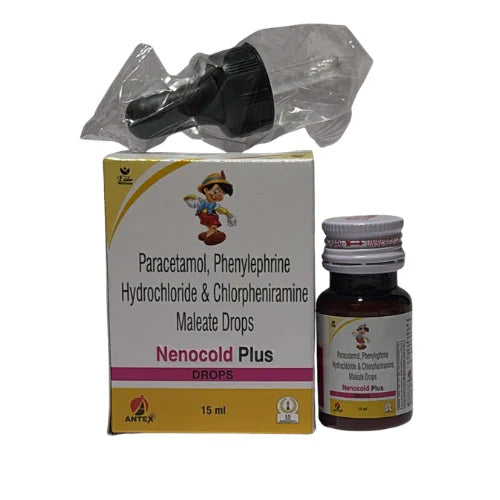 Anti-Cold Syrup>Paracetamol 125 mg ,Chlorphenaramine Maleate 1 mg and Phenylephrine Hydrochloride 2.5 mg > Syrup and Solutions