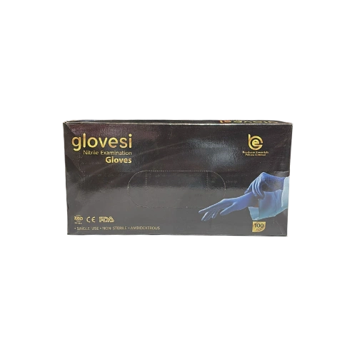 Nitrile Examination PowderFree Gloves Brand Glovesi > Protective Aids