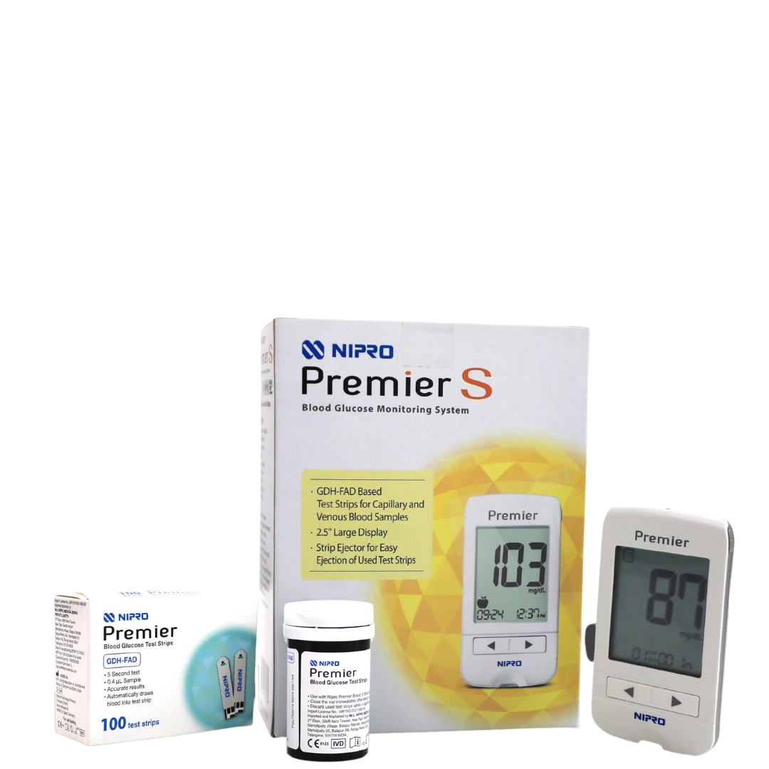 Monitor Blood Sugar Accurately with the Nipro Premier S Glucometer Strips