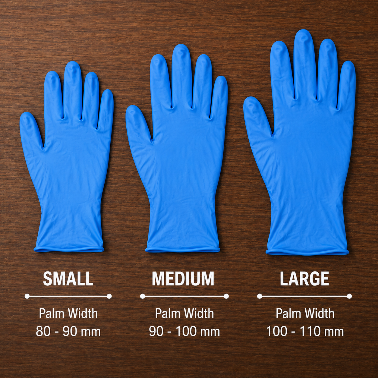 Nitrile Examination PowderFree Gloves Brand Glovesi > Protective Aids
