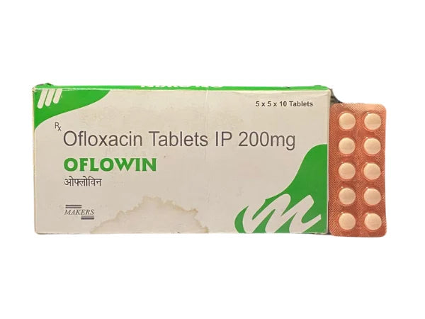 Ofloxacin I.P 200mg > Strip Medicine