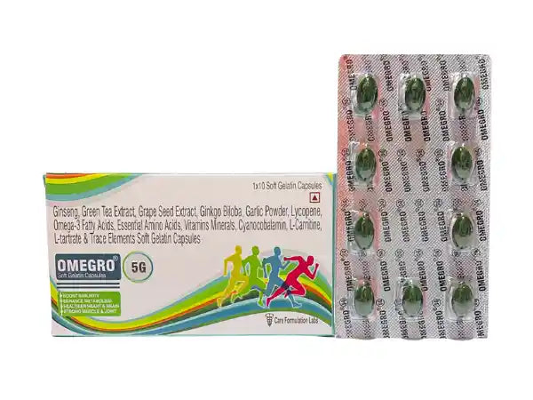 Multivitamin Multimineral with Omega-3, Genseng Green Tea , Grape seed & Ginkgo Billoba Extract Herbal Extracts & Probiotics > Strip Medicine