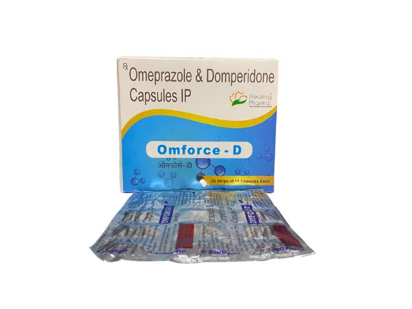 Omeprazole 20mg and Domperidone 10mg > Strip Medicine