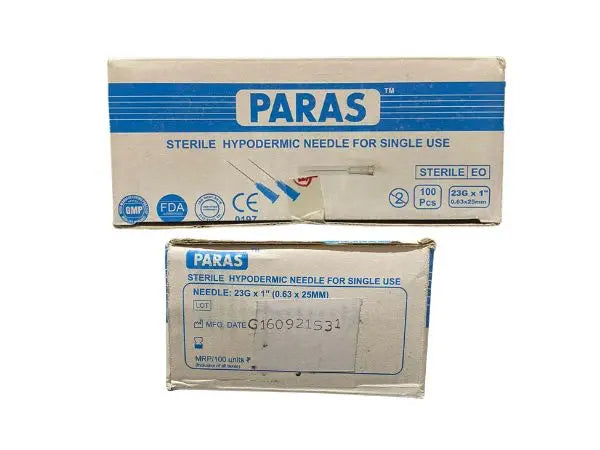 Needle 23G > Syringe & Needle