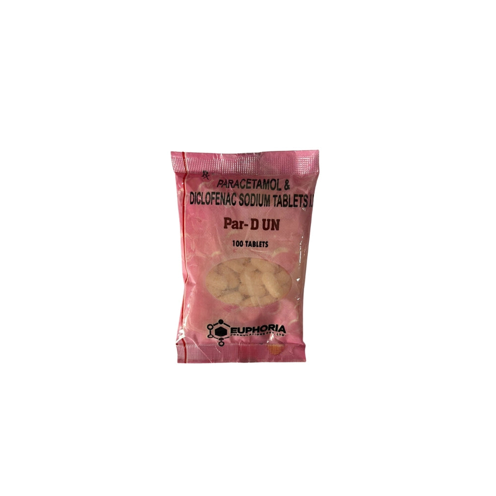 Paracetamol 325mg and Diclofenac 50mg > Loose Pack