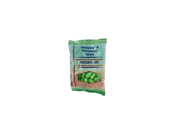 Aceclofenac 100 mg and Paracetamol 325 mg > Loose Pack