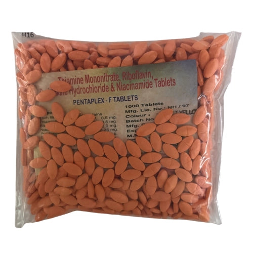Vitamin B Complex (Sugar Coated) -Thiamine Mononitrate 0.5mg, Riboflavine 0.5mg, Pyridoxine HCl 0.25mg, & Niacinamide 7.5mg > Loose Pack