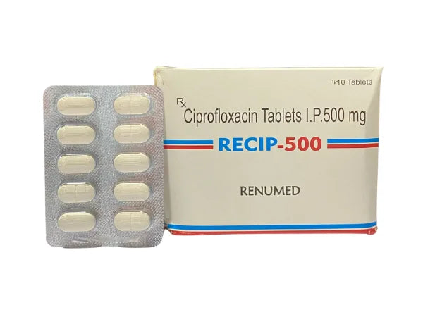 Ciprofloxacin 500mg > Strip Medicine