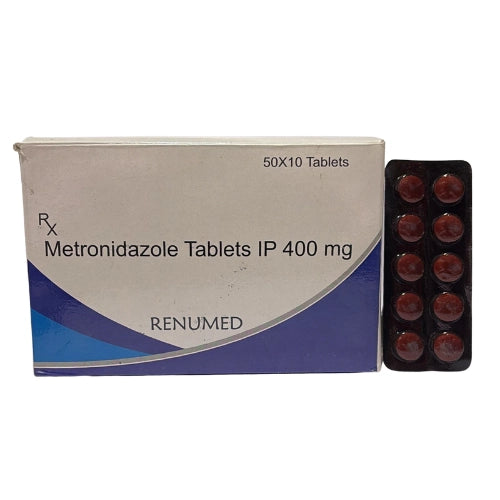 Metronidazole 400 mg Tab > Strip Medicine