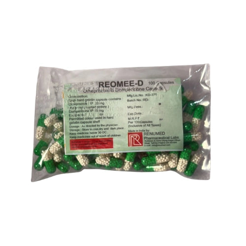 Omeprazole 20mg and Domperidone 10mg > Loose Pack