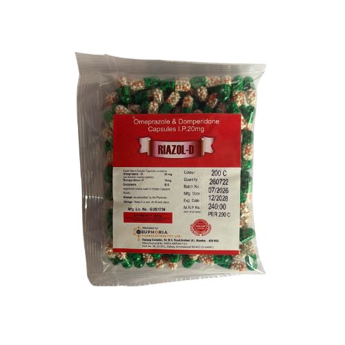 Omeprazole 20mg and Domperidone 10mg > Loose Pack