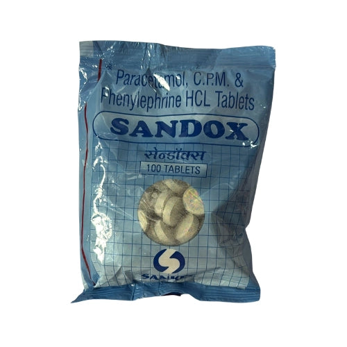 Paracetamol 325mg , Chlorpheniramine Maleate 2mg and Phenyleprine Hydrochloride 5mg > Loose Pack