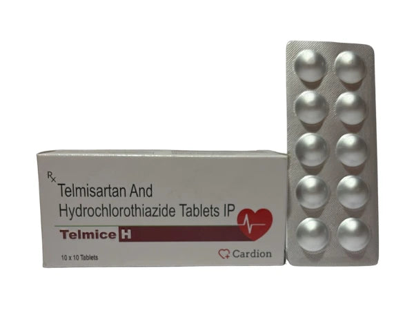 Telmisartan 40mg  and Hydrochlorothiazide 12.5mg> Strips Medicine