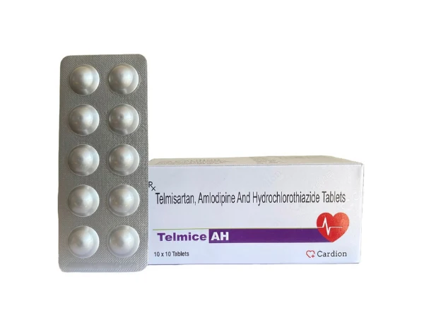 Telmisartan 40mg, Amlodipine 5mg and Hydrochlorothiazide 12.5mg > Strip Medicine
