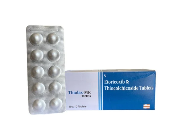 Etoricoxib 60 mg and Thiocolchicoside 4 mg > Strip Medicine