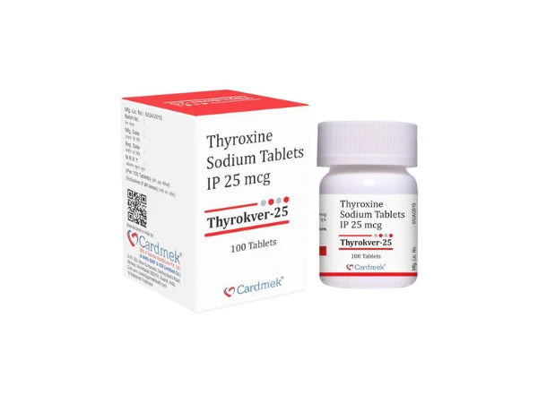 Thyroxine Sodium 25 mcg Tablet > Strip Medicine