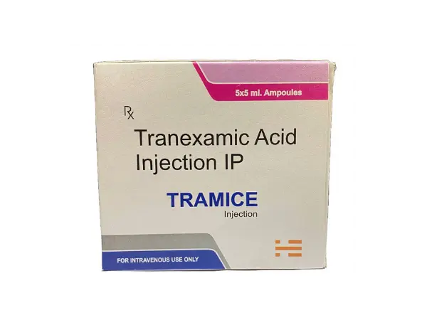 Tranexamic Acid 500mg Injection > Injectables