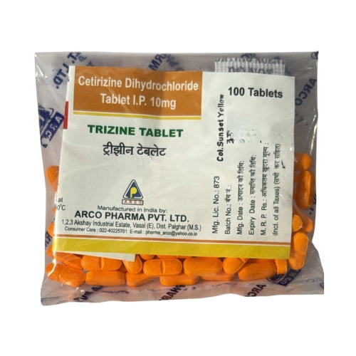 Cetrizine Dihydrochloride 10mg > Loose Pack