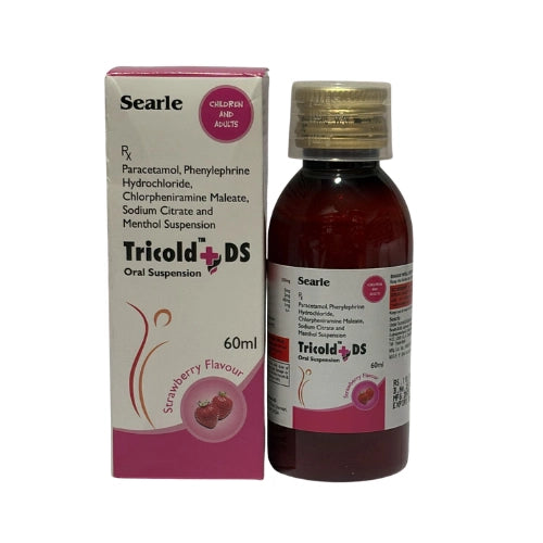 Anti-cold Syrup - Paracetamol 125 mg , Chlorphenaramine maleate 1 mg and Phenylephrine Hydrochloride 2.5 mg > Syrups & Solutions