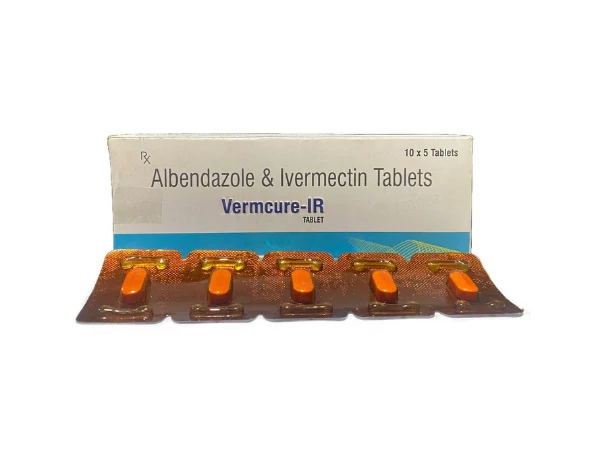 Albendazole 400mg and Ivermectin 6mg Tablet > Strip Medicine