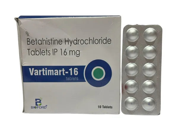 Betahistine 16mg > Strip Medicine