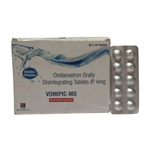 Ondansetron Mouth Dissolving 4mg Tablets > Strip Medicine