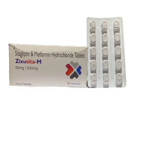 Sitagliptin 50mg and Metformin 500mg> Strips Medicine