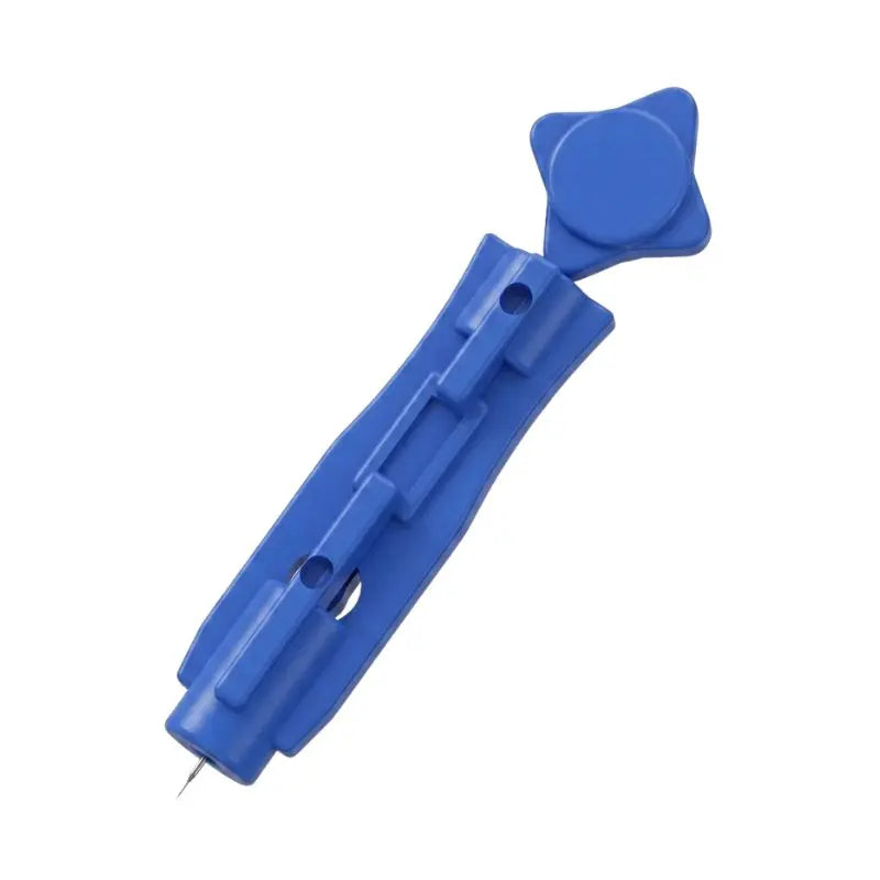 Control D comfort lancet real product close-up – a single sterile blood lancet with 30G gauge, electro-polished tri-bevel needle, twist-off star cap, and ergonomic design for comfortable and painless blood glucose testing.