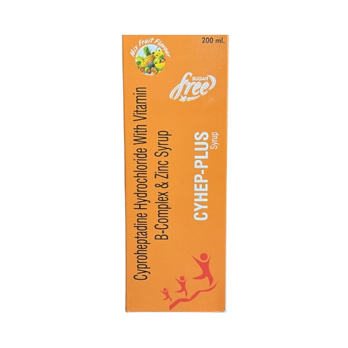 Cyproheptadine HCL 2mg, Vitamin B-Complex and Zinc Syrup > Syrups & Solutions