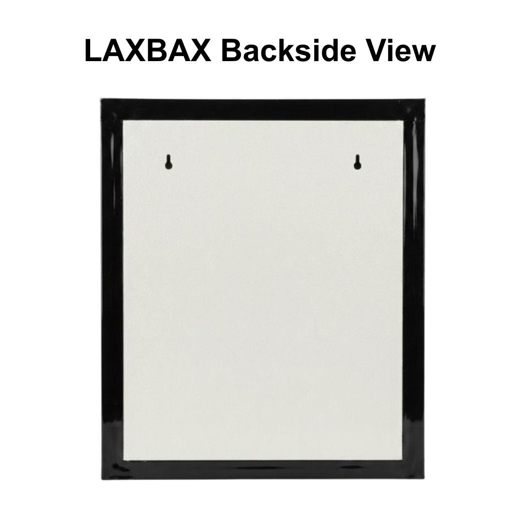 Lexbax LED X-ray view box mounted on a wall in a medical clinic – providing bright and uniform 7500 LUX illumination for clear X-ray film examination and diagnostic evaluation.