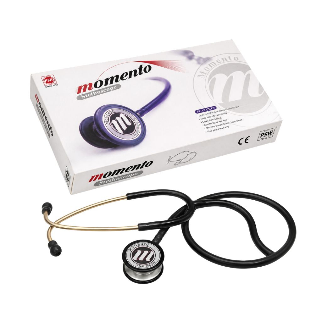 Best Stethoscope – Momento Dual Head Medical Stethoscope for Doctors & Nurses